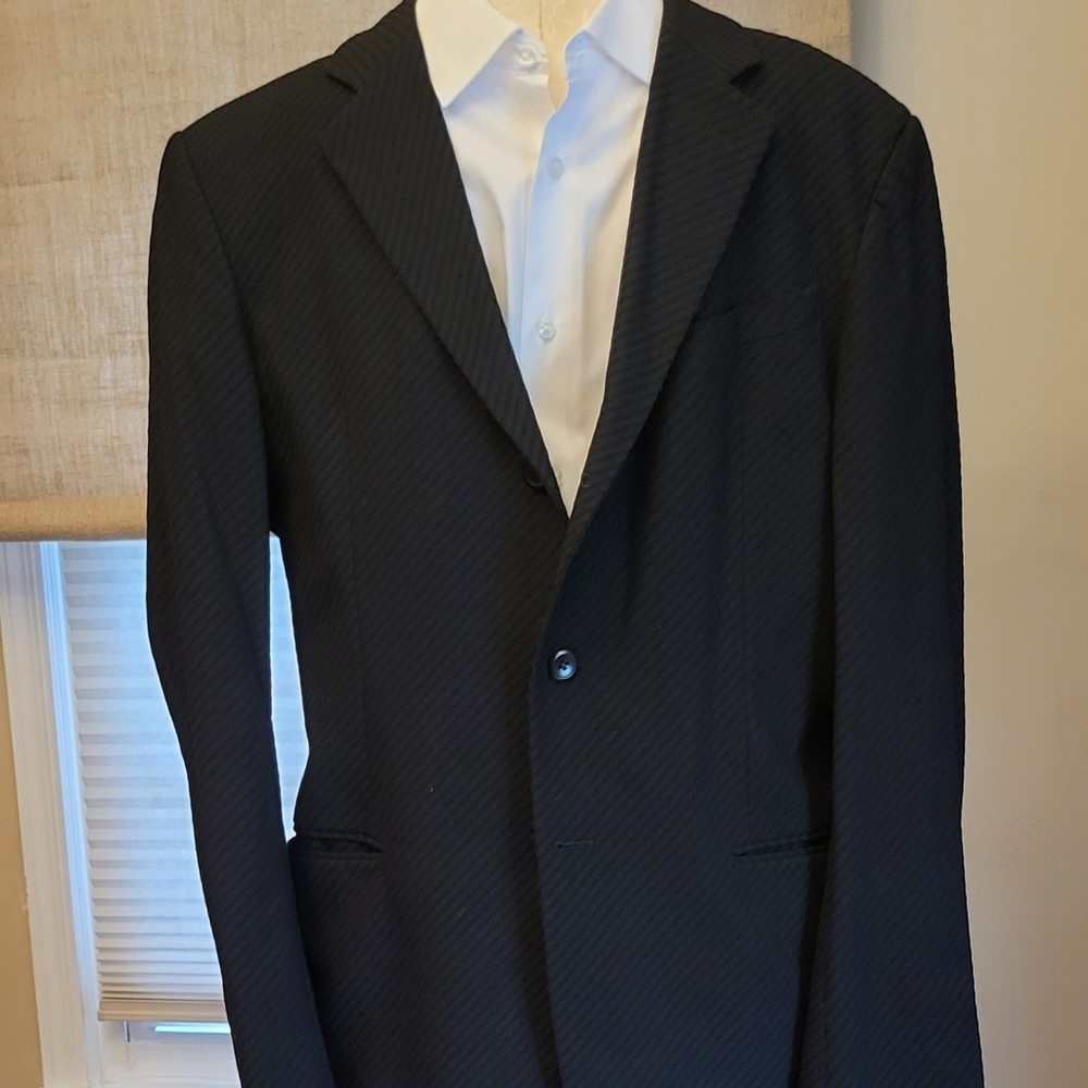 Armani luxury blazer raised courdory style jacket